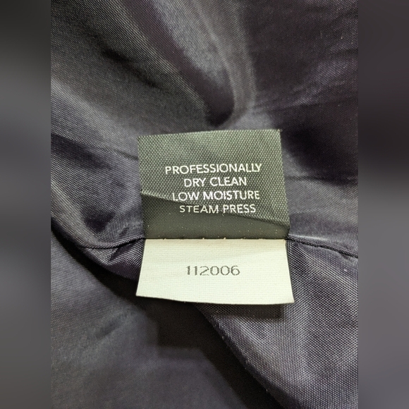 London Fog Luxury Wool Purple Overcoat 💜 Size 12 - Picture 4 of 7